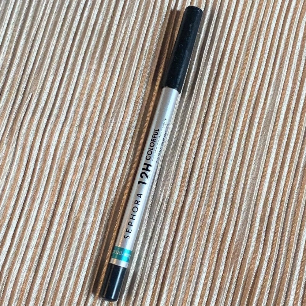 Sephora 12hr Colorful Contour Eye Pencil 01 Black Lace Liner Full Size